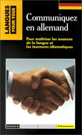 Couverture du produit · Communiquer en allemand