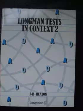 Couverture du produit · Longman Tests in Context 3 (Longman Tests in Context)