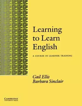 Couverture du produit · Learning to Learn English Learner's book: A Course in Learner Training