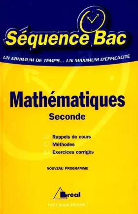 Couverture du produit · Mathématiques : seconde