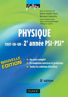 Couverture du produit · Physique tout-en-un 2e année PSI-PSI* : Cours et exercices corrigés