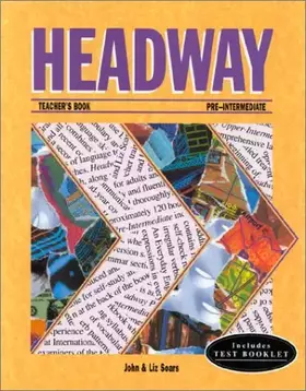 Couverture du produit · HEADWAY PRE-INTERMEDIATE. Teacher's book
