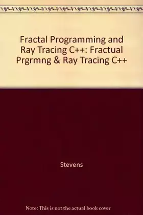 Couverture du produit · Fractal programming and ray tracing with C₊₊