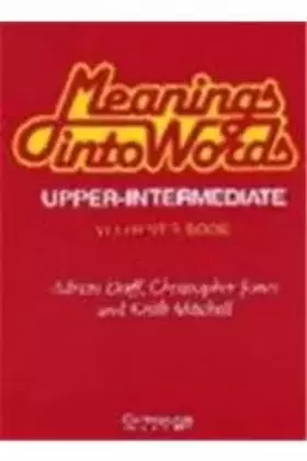 Couverture du produit · Meanings into Words Upper-intermediate Test book: An Integrated Course for Students of English