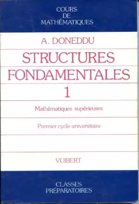 Couverture du produit · CRS MATHS T1 . STRUCTURES FONDAMENTALES
