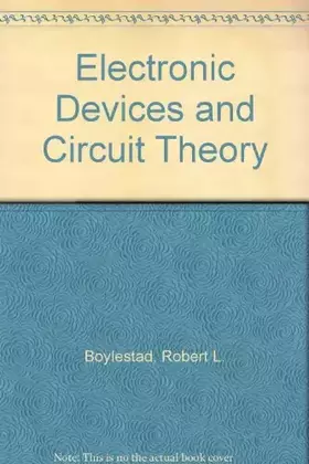 Couverture du produit · Electronic Devices and Circuit Theory