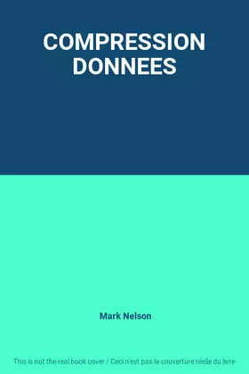 Couverture du produit · COMPRESSION DONNEES