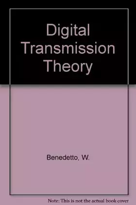 Couverture du produit · Digital Transmission Theory