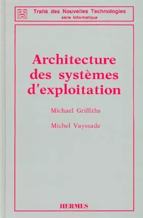 Couverture du produit · Architecture des systèmes d'exploitation