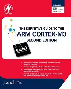 Couverture du produit · The Definitive Guide to the ARM Cortex-M3