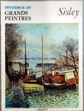 Couverture du produit · CHEFS D'OEUVRE DE L'ART - GRANDES PEINTRES - SISLEY