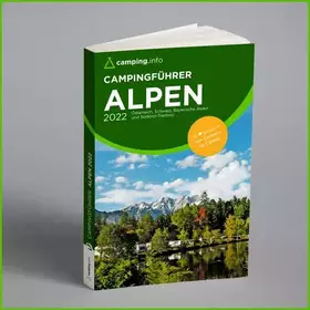 Couverture du produit · camping.info Campingführer Alpen 2022: Österreich, Schweiz, Bayerische Alpen und Südtirol-Trentino