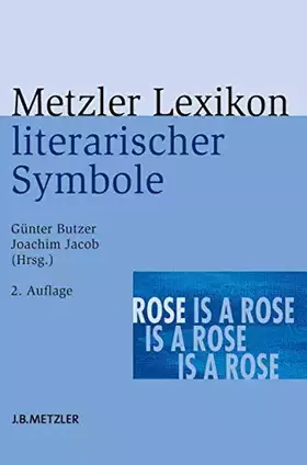 Couverture du produit · Metzler Lexikon literarischer Symbole