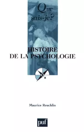 Couverture du produit · Histoire de la psychologie