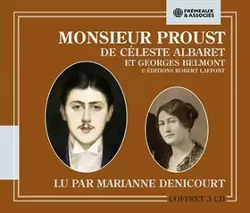 Couverture du produit · MONSIEUR PROUST - LU PAR MARIANNE DENICOURT: (© ÉDITIONS ROBERT LAFFONT)