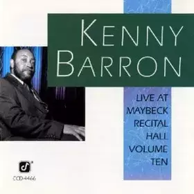 Couverture du produit · Live At Maybeck Recital Hall Series Volume Ten