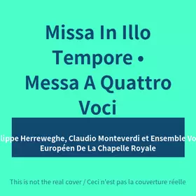 Couverture du produit · Missa In Illo Tempore • Messa A Quattro Voci