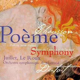 Couverture du produit · Poème Pour Violon / Poème De L'amour Et De La Mer / Symphony