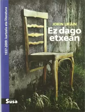Couverture du produit · Ez dago etxean