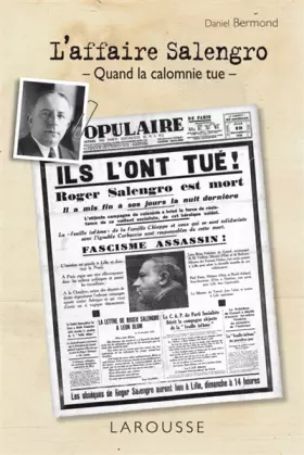 Couverture du produit · L'affaire Salengro - Quand la calomnie tue