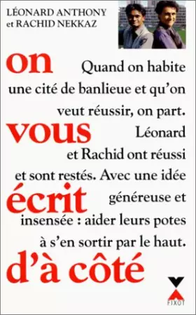 Couverture du produit · On vous écrit d'à côté