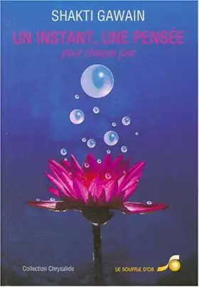Couverture du produit · Un instant, une pensée, pour chaque jour