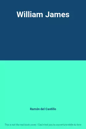 Couverture du produit · William James