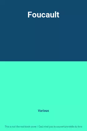 Couverture du produit · Foucault