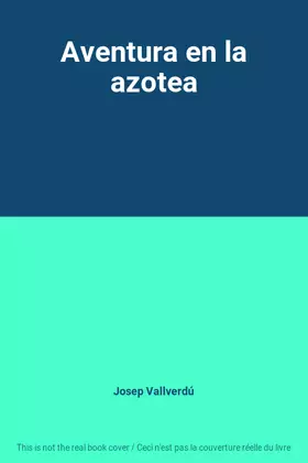 Couverture du produit · Aventura en la azotea