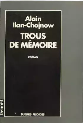 Couverture du produit · Trous de mémoire