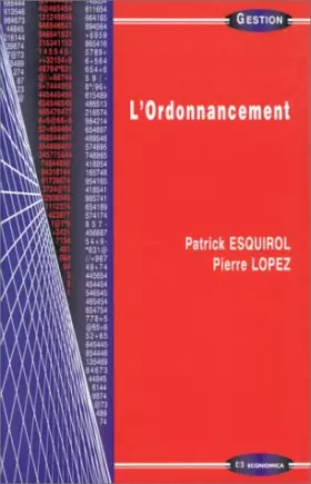 Couverture du produit · L'ordonnancement