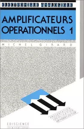 Couverture du produit · Amplificateurs opérationnels