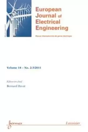 Couverture du produit · L'actionneur électrique pour un véhicule plus propre (European Journal of Electrical Engineering Volume 14 N° 2-3/ March-June 2