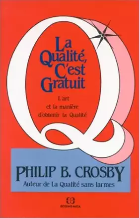 Couverture du produit · La qualité, c'est gratuit