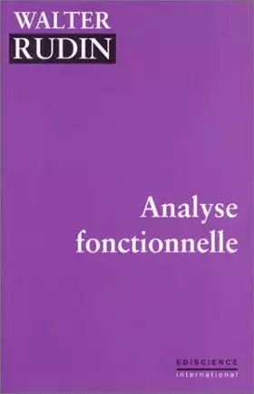Couverture du produit · Analyse fonctionelle