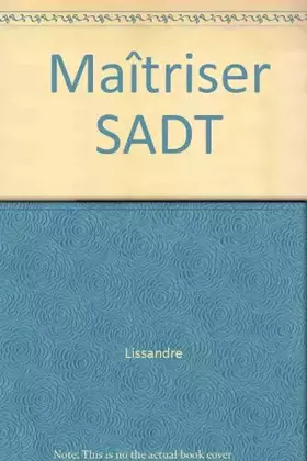 Couverture du produit · Maîtriser SADT