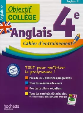 Couverture du produit · Objectif collège - Anglais 4e
