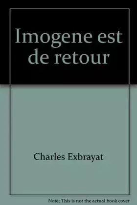 Couverture du produit · Imogene est de retour