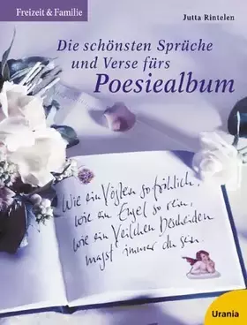Couverture du produit · Die schönsten Sprüche und Verse fürs Poesiealbum