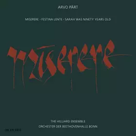 Couverture du produit · Miserere