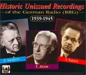 Couverture du produit · Historic Unissued Recordings O