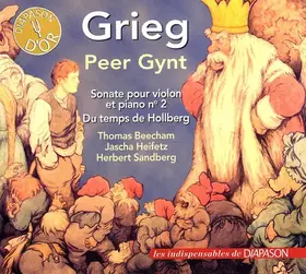 Couverture du produit · Peer Gynt.Sonate Pour Violon Et Piano N° 2. Du Temps De Holberg