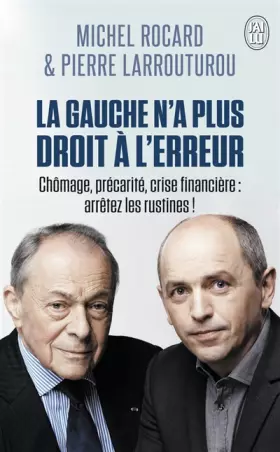 Couverture du produit · La gauche n'a plus droit à l'erreur