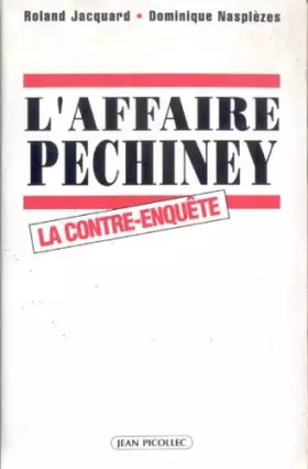 Couverture du produit · L'affaire Péchiney : La contre-enquête