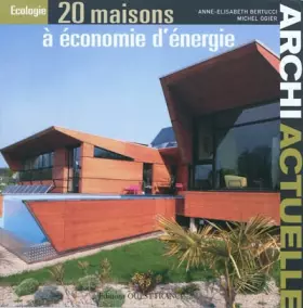 Couverture du produit · 20 maisons à économie d'énergie