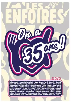 Couverture du produit · Les Enfoirés 2024, on a 35 Ans [HD DVD]
