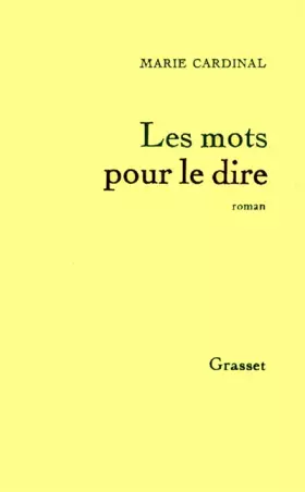 Couverture du produit · Les mots pour le dire