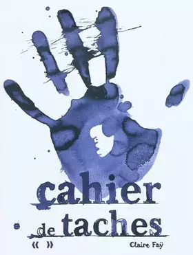 Couverture du produit · Cahier de taches