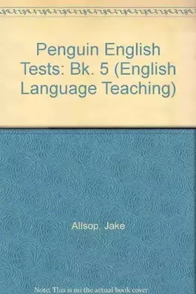 Couverture du produit · Penguin English Tests (English Language Teaching) (Bk. 5)