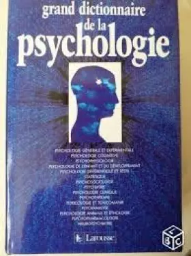 Couverture du produit · Grand dictionnaire de la psychologie